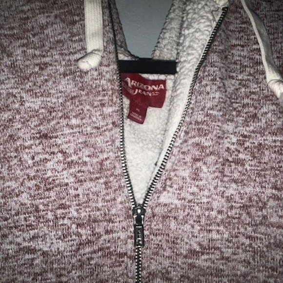 Men's Arizona Jean Company Fleece Zip Up Hoodie - Picture 2 of 4